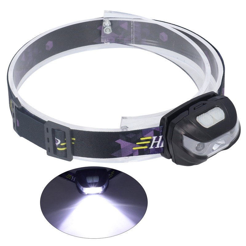 LED Gestures Sensor Headlight Multifunctional Outdoor Waterproof Headlamp for Camping