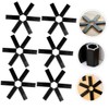GRIRIW Folding Pot Holder Set 6pcs Kitchen Hot Pads Tea