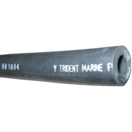 Trident Marine 3/8" type A1 Fuel hose 10 ft. BLACK Barrier Lined USCG Approved Thermoid