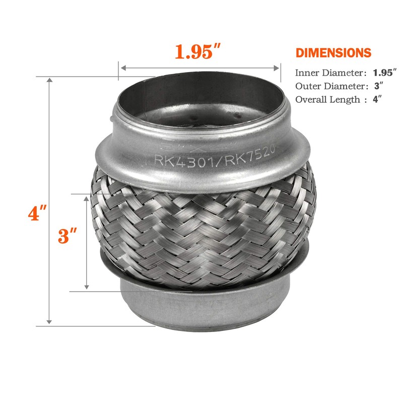 RP Remarkable Power, Universal 3 inch Heavy Duty Stainless Steel