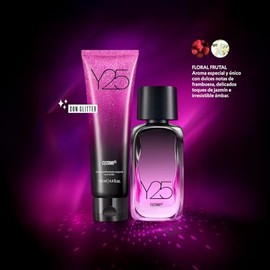 CYZONE - Y25 Crema Perfumada 130 ml, Crema Corporal,con 24 Horas de Ultra Hidratación, Deja Brillo Natural, Aroma Único con Frambuesa, Jazmín y Ámbar,