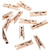 Dovecraft Essentials Metallic Pegs-Rose Gold, Multi Colour, 1