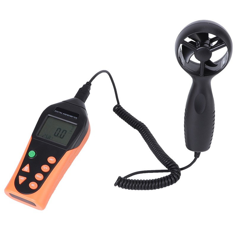 816B Digital Anemometer Portable Wind Speed Sensor Meter Measuring Instruments
