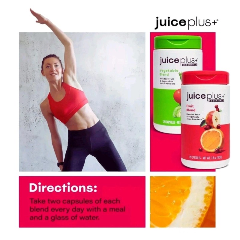 Juice Plus+ 2 Fruit + 2 Vegetable Blends – 4