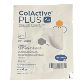 Apósito Colágeno Plata Colactive Plus 5x5cm 1 Pza, No Fact Azul Marino