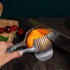 Srrrwunti Tomato Lemon Slicer Stand Fruit Cutter with Handle Kitchen