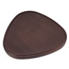 Wood Serving Tray Sturdy Bamboo Simple Elegant Triangular Multifunction Wooden