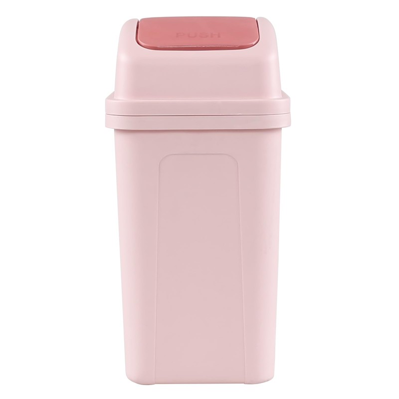 Ikando 7 L Small Swing Lid Trash Bin, Dustbin Paper