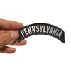 Pennsylvania Patch - 4x1.75 inch. Embroidered Iron on Patch