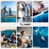 TLANGP Travel Vacuum Bags, with Pump, Suitable for Carry-On Luggage