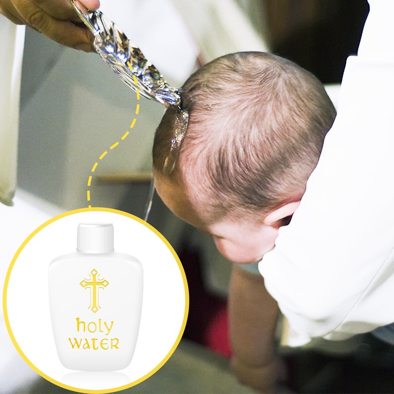 Ebucco 20 Pcs Holy Water Bottles Holy Water Empty Containers
