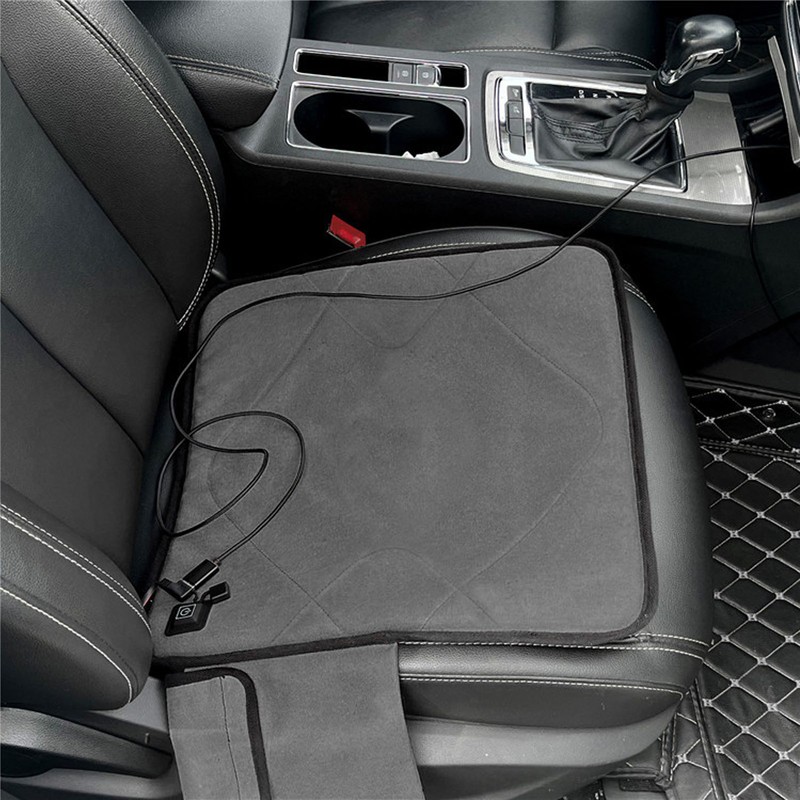 USB Heated Seat Cushion Adjustable Lightweight Heated Stadium Cushion for