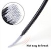 2 Packs Micro Brushes,Black Micro Applicator Brushes,Disposable Long Cotton Swab,Makeup