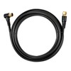 N-CAT NC4GLF5B-PP TV Cable S4C 5m L Plug to Straight
