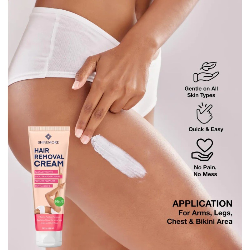 Crema Depilatoria Íntima Para Mujeres: Eficaz E Indolora E I