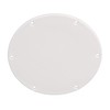 Seachoice Mounted Boat Plate Cover, Arctic White Finish, Up to