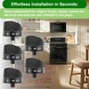 5 Pack 316442513 Range Surface Burner Knobs,Stove Control Knobs Replacement