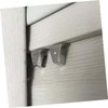 TEHAUX 40pcs Vinyl Siding Clips Punch Outdoor Wall Hooks for