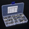 Rivet Nuts, 93 Pieces 304 Stainless Steel Blind Rivet Nuts