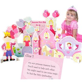 Princess Treasure Hunt for Jewels Party Game for Kids