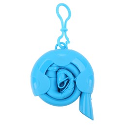 Dry Snorkel Full Silicone Soft Portable with Storage Box Snorkel Tube for Adults Kids Swimming Training Blue