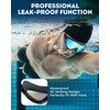 Swim Goggles 2 Pack, Wide View Anti Fog&UV Swimming Goggles