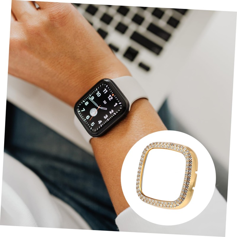 TEHAUX Protective Watch Case for Full Coverage Electroplated Shell with