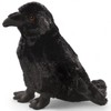 Carl Dick Raven, Crow, Approx. 23 cm, Plush Toy, Stuffed
