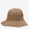 Hazzys (광주신세계)24SS베이지 짜임 면혼방 벙거지모자 (Glory World) 24SS Beige Knitted