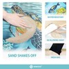 Beach Blanket Waterproof Sandproof Oversized 95”x 80”,Sand Free Beach Mat