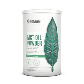 Birdman MCT Oil Powder 100% Puro De Coco, Keto y Paleo Friendly, Boost De Energia y Concentracion, Ideal Como Crema Para Cafe 39 Porciones Sabor Natural | 39 servicios | 432gr