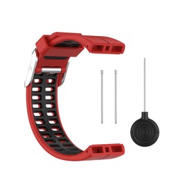 Silicone Watch Bands Replacement Bands Soft Comfortable Dual Color Watch Strap Compatible for POLAR v800