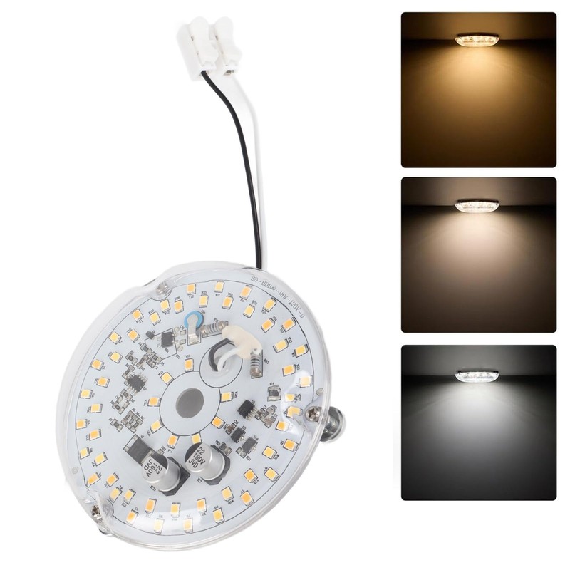 Fayelume 3.93 Inch LED Ceiling Fan Light, AC 18W 2000LM