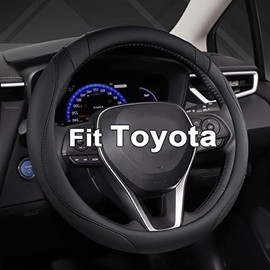 West Llama - Funda personalizada para volante de coche para Toyota Prius, 34,13,75-14,2 pulgadas