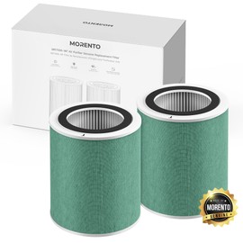 MORENTO Air Purifier Replacement Filter for MR7566 Air Purifer, High-Efficiency Activated Carbon Hepa Filter，4-in-1 four-layer Air filter, Original Pet Version- 2 Pack