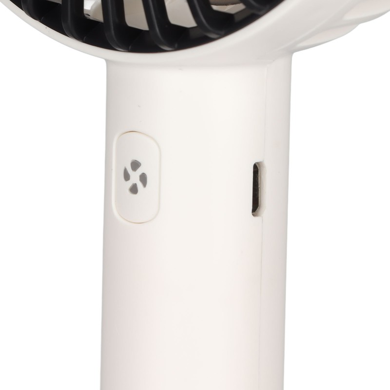 Portable Handheld Fan 3 Levels Automatic Shaking Head USB Rechargeable