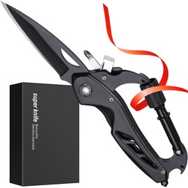 Gifts for Men Him Dad, Christmas Stocking Stuffers Gifts for Husband, Multitool Christmas Stocking Stuffers for Men, Mens Fathers Day Birthday Gift, EDC Gadgets Gift for Him Camping