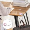 OAAO 3 Pcs Table Handbag Holder, Metal Bag Hook, Anti-Strangle