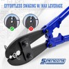 SPENDINS 31.8 Inch Hand Swaging Tool, Wire Rope Crimping Tool