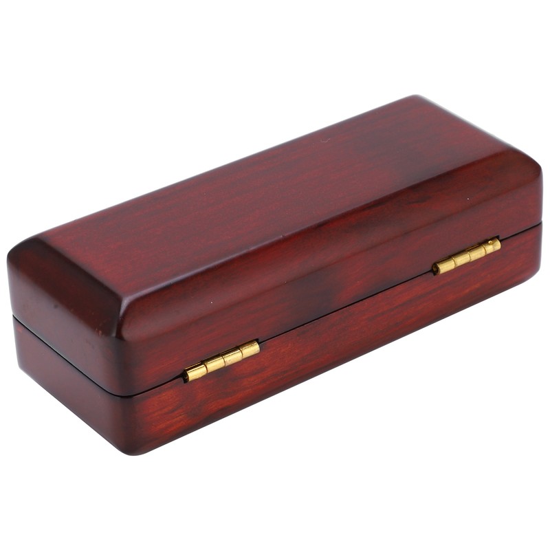 Solid Wood Mouthpiece Case Box Portable Storage for Sax Musical
