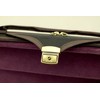 SKY Lightweight Half Moon Shaped Violin Case 4/4 Size (Black/Magenta)