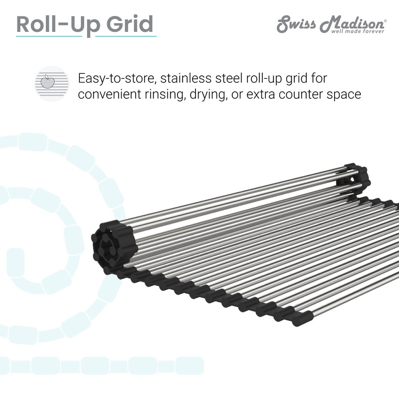 Swiss Madison Well Made Forever SM-RU775 15" x 20" Stainless