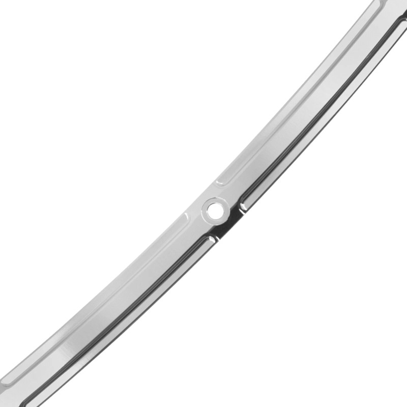 HDBUBALUS Chrome Fairing Windshield Windscreen Trim For Harley Electra Street