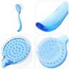 minkissy Natural Ox Horn Facial Cleansing Brush Soft Bristles for