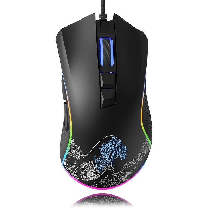 XVX Wired Gaming , 12000 DPI RGB Gaming with 12