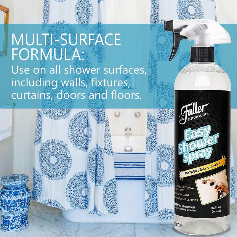 Fuller Brush Easy Shower Spray - No Scrub Shower Cleaner