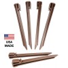ProFlex 25 PACK Brown Anchor Edging Spikes Stakes Outdoor Landscape