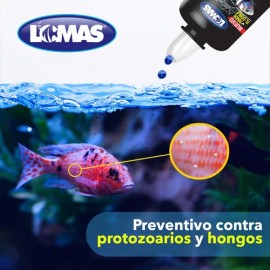 Azul De Metileno 120 Ml Peces Pecera Acuario Lomas
