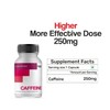Generic SS Nutrition Pure Series Imported Caffeine 250mg Capsules Support