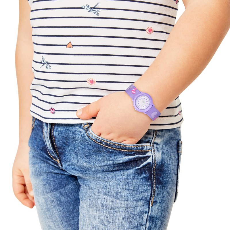 s.Oliver Children's Analogue Quartz Watch with Nylon/Textile Strap, 3 Bar